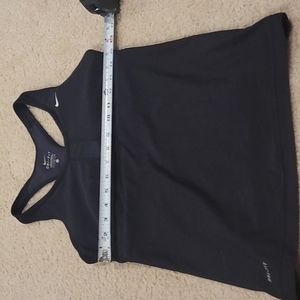 Nike dri-fit built-in bra tank, sz LG EUC